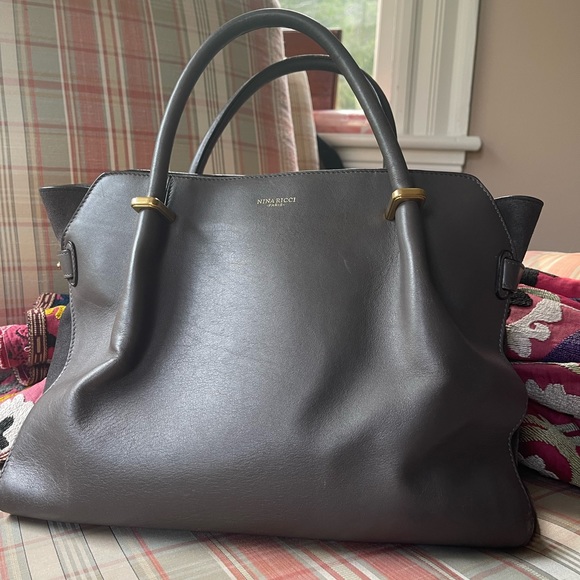 Nina Ricci Top Handle Bag - Gently used with minor wear to velvet. - Picture 2 of 14